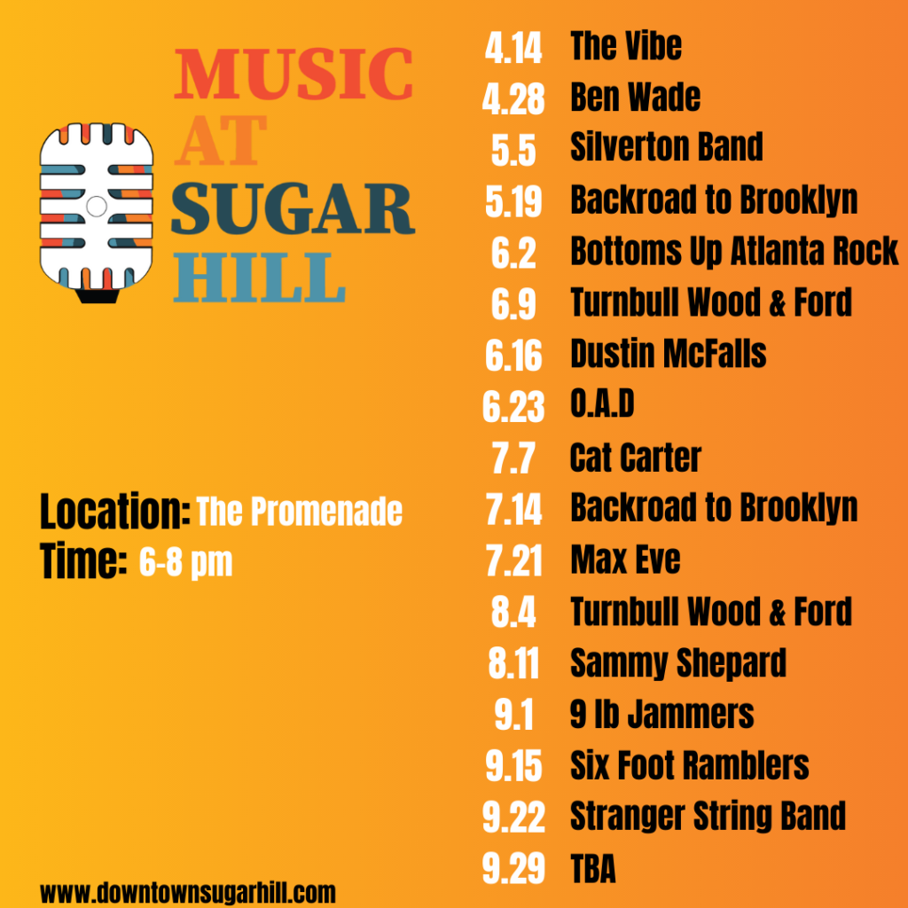 Music at Sugar Hill — Downtown Sugar Hill